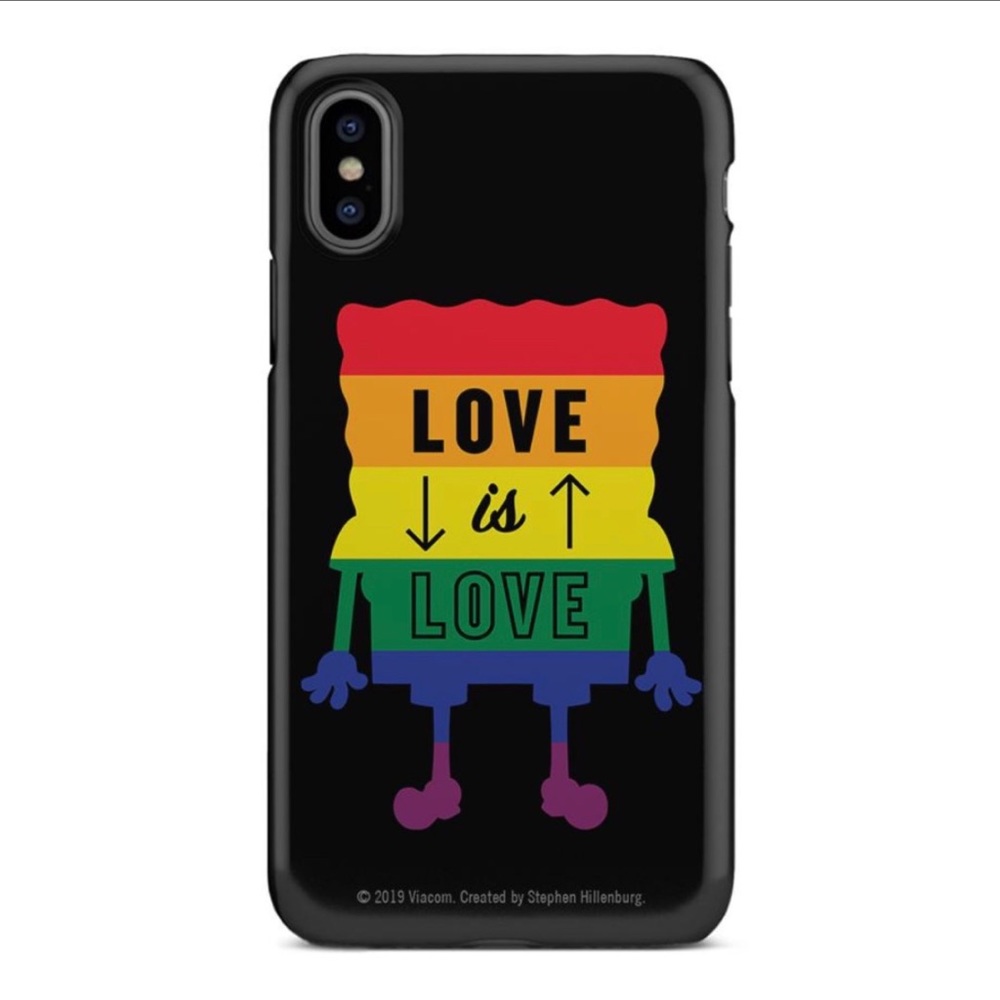 Spongebob Love is Love iPhone case XR